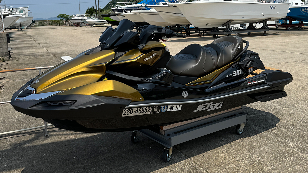 Kawasakiの水上バイク